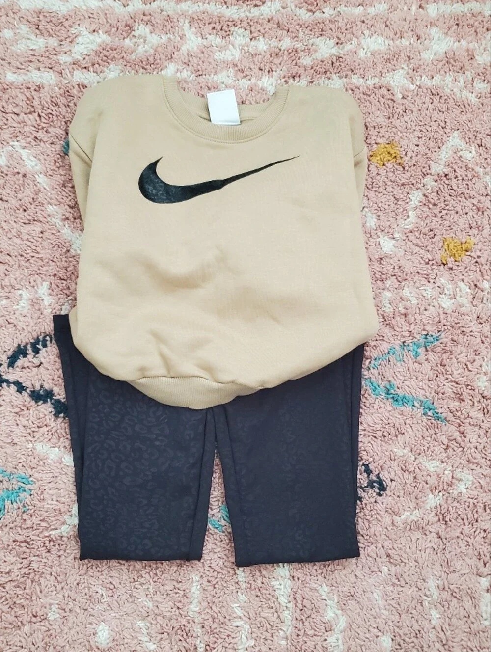 Nike Girls Swoosh Spirit Dri-FIT Leggings, 2-Piece Set Size 6X NWT - Picture 12 of 16